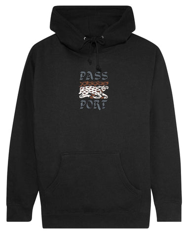 Passport Antler Hoodie - Black