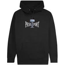 Passport Towers Of Water Hoodie - Black