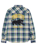 Primitive Flannel Strike - Green